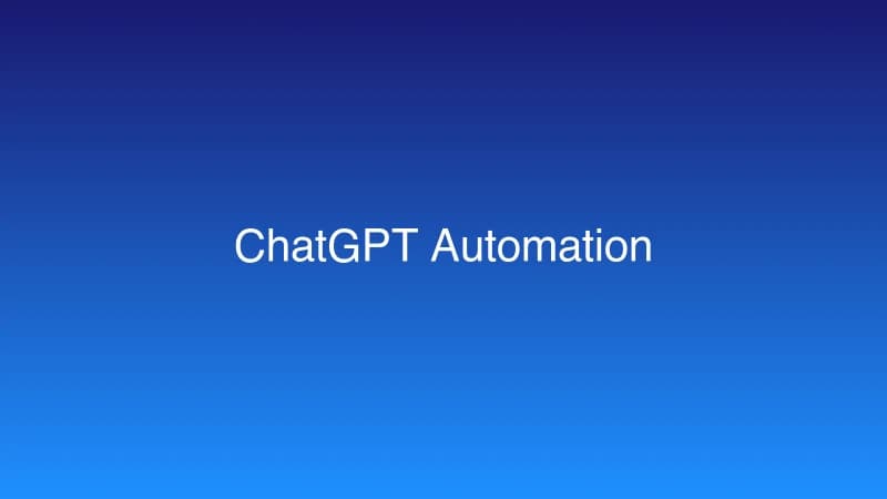AI Marketing Automation with ChatGPT